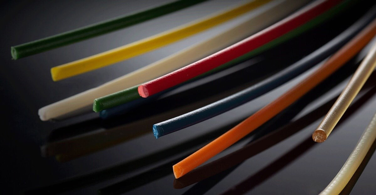 divers filaments d'impression 33D